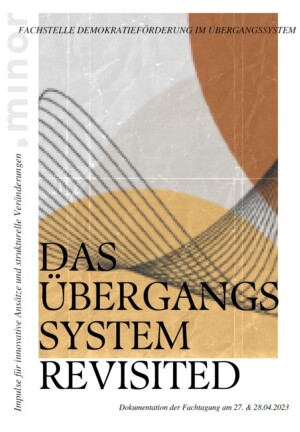 Das Cover zeigt in der oberen Bildhälfte unterschiedlich-gefärbte Formen. Darauf steht Das Übergangssystem Revisited